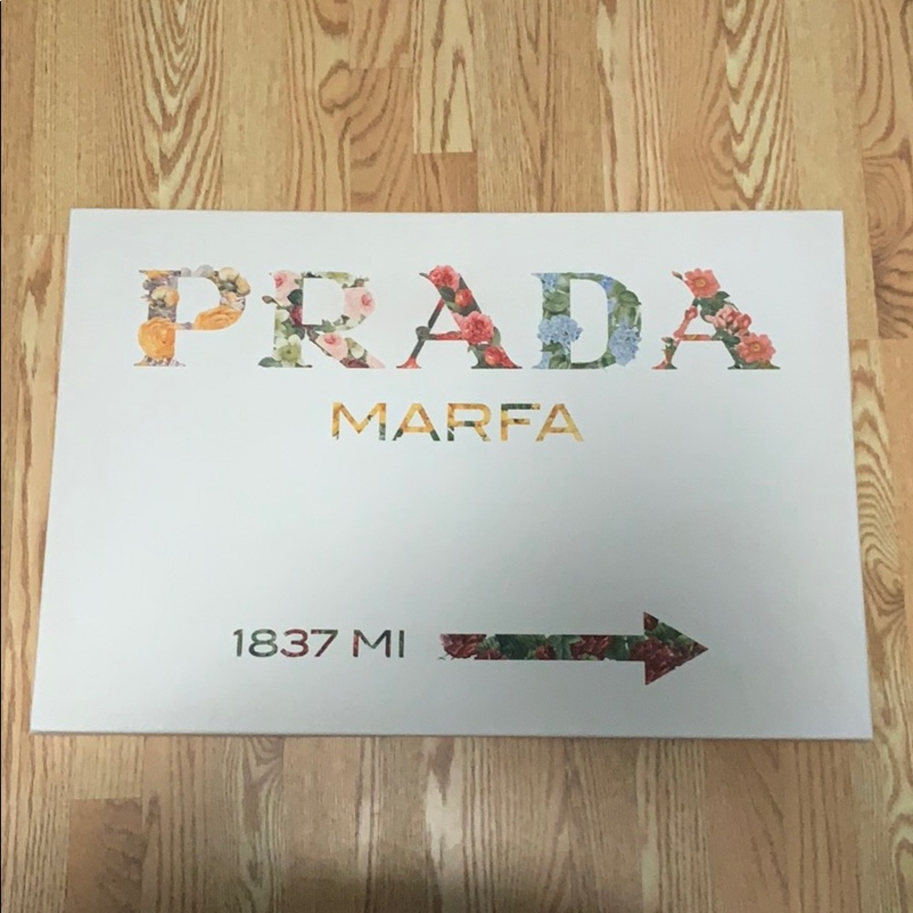 Prada canvas art